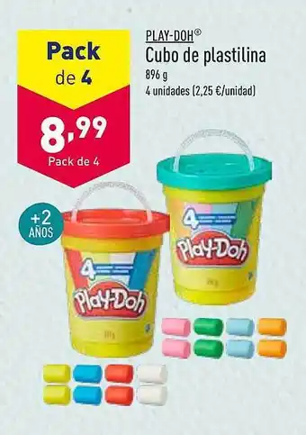 ALDI Play-doh Cubo De Pastilina oferta