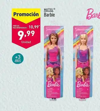 ALDI Mattel Barbie oferta
