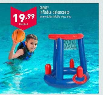 ALDI Crane Inflable Baloncesto oferta