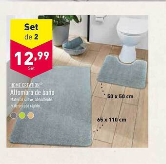 ALDI Home Creation Alfombra De Baño oferta