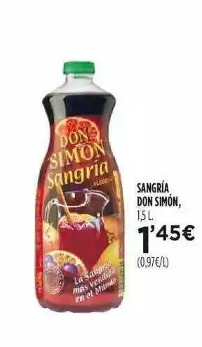 Fotoprix Sangria Don Simon 1,5L oferta