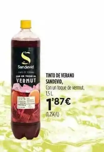 Fotoprix Tinto De Verano Sandevid 1,5L oferta