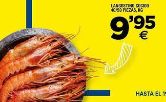 BM Supermercados Langostino Cocido oferta