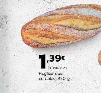 Supermercados Lupa Hogaza Dos Cereales oferta