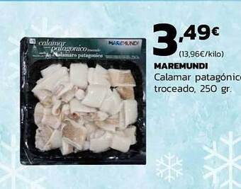 Supermercados Lupa Maremundi Calamar Patagónico Troceado oferta