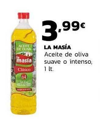 Supermercados Lupa La Masía Aceite De Oliva Suave O Intenso oferta