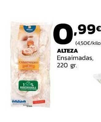 Supermercados Lupa Alteza Ensaimadas oferta