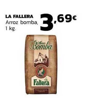 Supermercados Lupa La Fallera Arroz Bomba oferta
