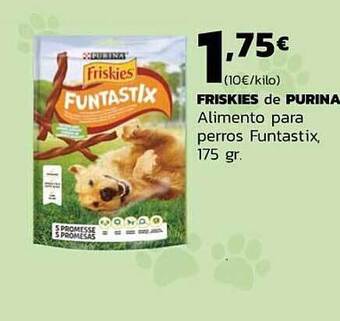 Supermercados Lupa Friskies De Purina Alimento Para Perros Funtastix oferta