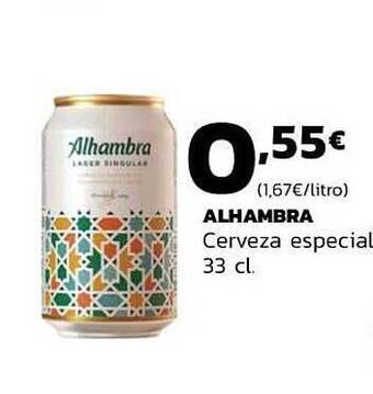 Supermercados Lupa Alhambra Cerveza Especial oferta
