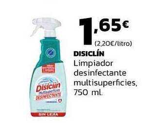 Supermercados Lupa Disiclín Limpiador Desinfectante Multisuperficies oferta