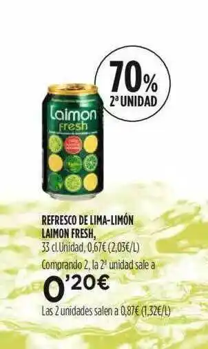 Fotoprix Refresco De Lima-limon Laimon Fresh oferta