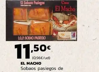 Supermercados Lupa El Macho Sobaos Pasiegos oferta