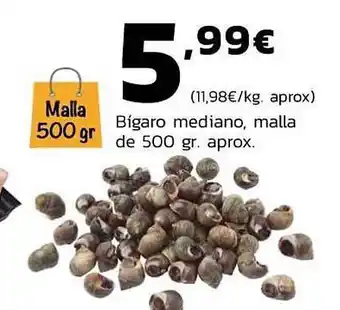 Supermercados Lupa Bígaro Mediano, Malla oferta