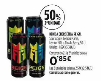 Fotoprix Bebida Energetica Reign oferta