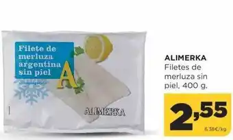 Alimerka Alimerka Filetes De Merluza Sin Piel oferta