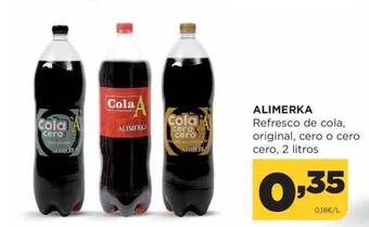 Alimerka Alimerka Refresco De Cola Original Cero O Cero Cero oferta