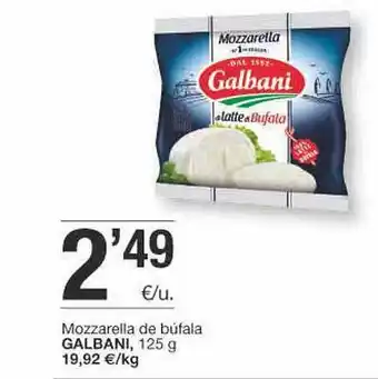 BonpreuEsclat Mozzarella De Búfala Galbani oferta