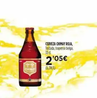 Fotoprix Cerveza Chimay Roja oferta