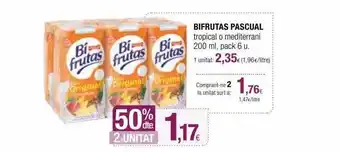 Condis Bifrutas Pascual Tropical O Mediterrani oferta