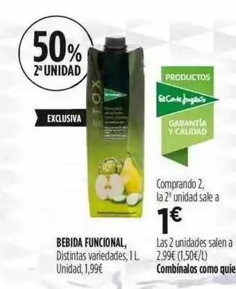 Fotoprix Bebida Funcional 1L oferta