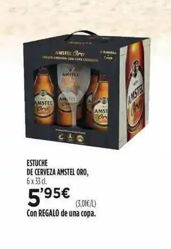 Fotoprix Estuche De Cerveza Amstel Oro 6 x 33cl oferta