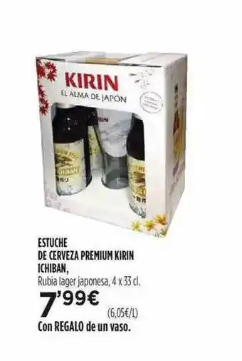 Fotoprix Estuche De Cerveza Premium Kirin Ichiban oferta