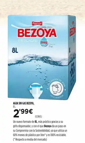 Fotoprix Agua Sin Gas Bezoya 1L oferta