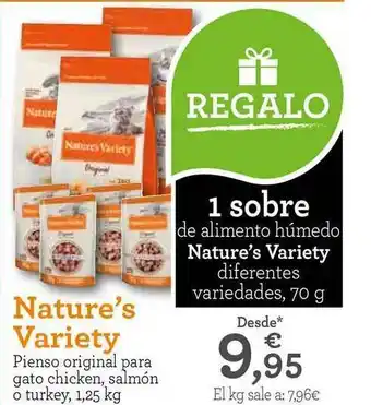 TiendAnimal Nature's Variety Pienso Original Para Gato Chicken oferta