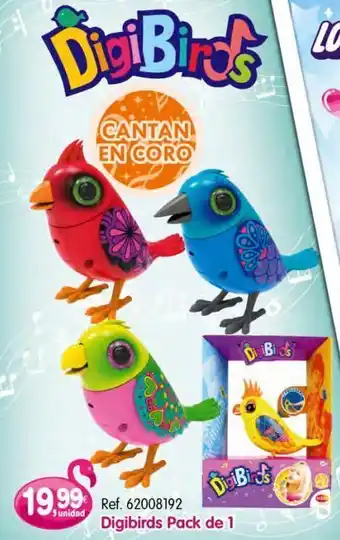 Afede Digibirds pack de 1 oferta