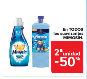 Carrefour Mimosín En Todos los suavizantes oferta