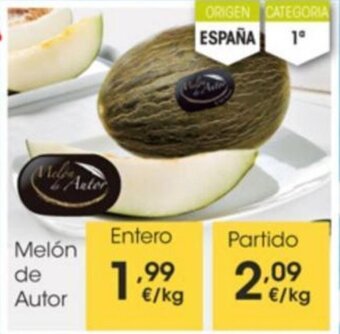 Eroski Melón de Autor Entero oferta