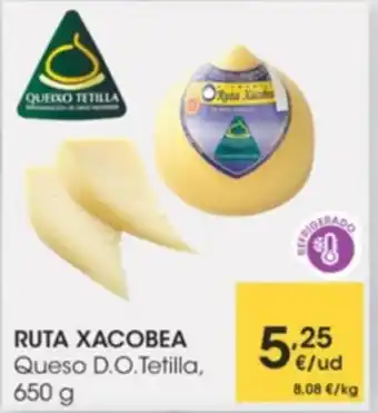 Eroski Ruta Xacobea Queso D.O Tetilla 650 g oferta