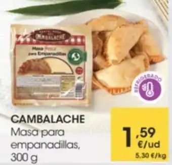 Eroski Cambalache Masa para empanadillas 300 g oferta