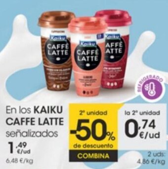 Eroski Kaiku Caffe Latte oferta