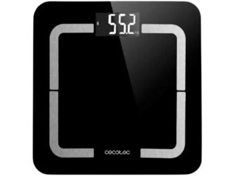 MediaMarkt Reacondicionado báscula de baño - cecotec surface precision 9500 smart healthy, 180 kg, 4 sensores, bluetooth oferta