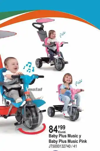 Juguetoon Baby Plus Music Y Baby Plus Music Pink oferta