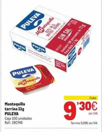 Makro Mantequilla Tarrina Puleva oferta
