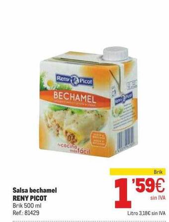 Makro Salsa Bechamel Reny Picot oferta