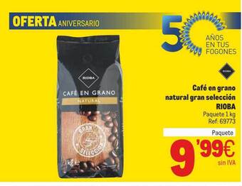 Makro Café En Grano Natural Gran Selección Rioba oferta