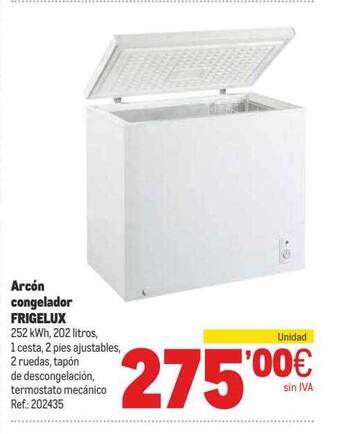 Makro Arcón Congelador Frigelux oferta