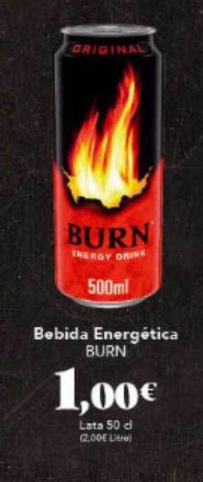 Gadis Bebida Energetica Burn oferta