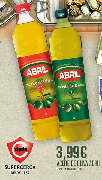 Claudio Aceite De Oliva Abril oferta