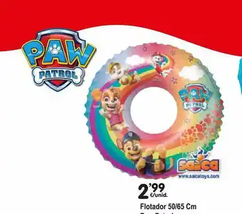 Juguetoon Flotador 50-65 Cm Paw Patrol oferta
