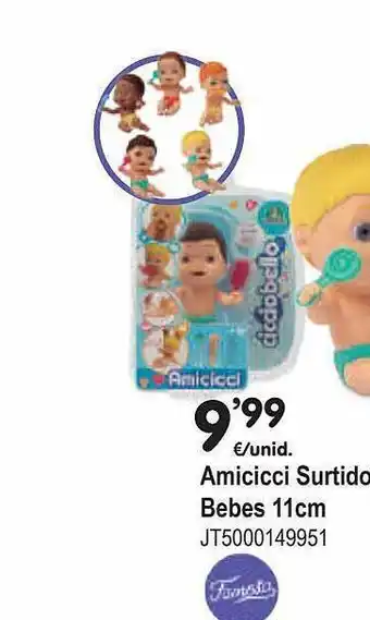 Juguetoon Amicicci Surtido Bebes 11cm oferta