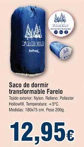 FROIZ Saco De Dormir Transformable Farelo oferta