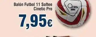 FROIZ Balón Futbol 11 Softee Cinetic Pro oferta
