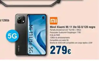 FROIZ Móvil Xiaomi Mi 11 Lite 5g oferta