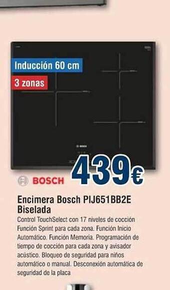 FROIZ Encimera Bosch oferta
