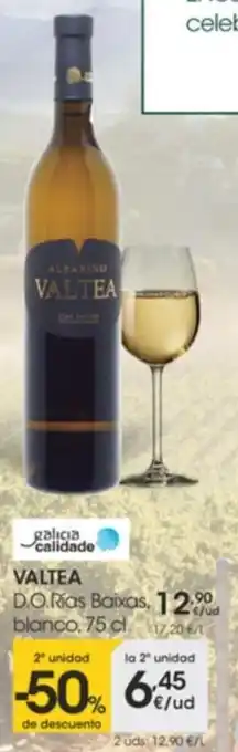 Eroski Valtea D.O. Rías Baixas, blanco, 75 cl oferta